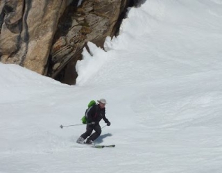  Off-piste skiing Espace Killy 